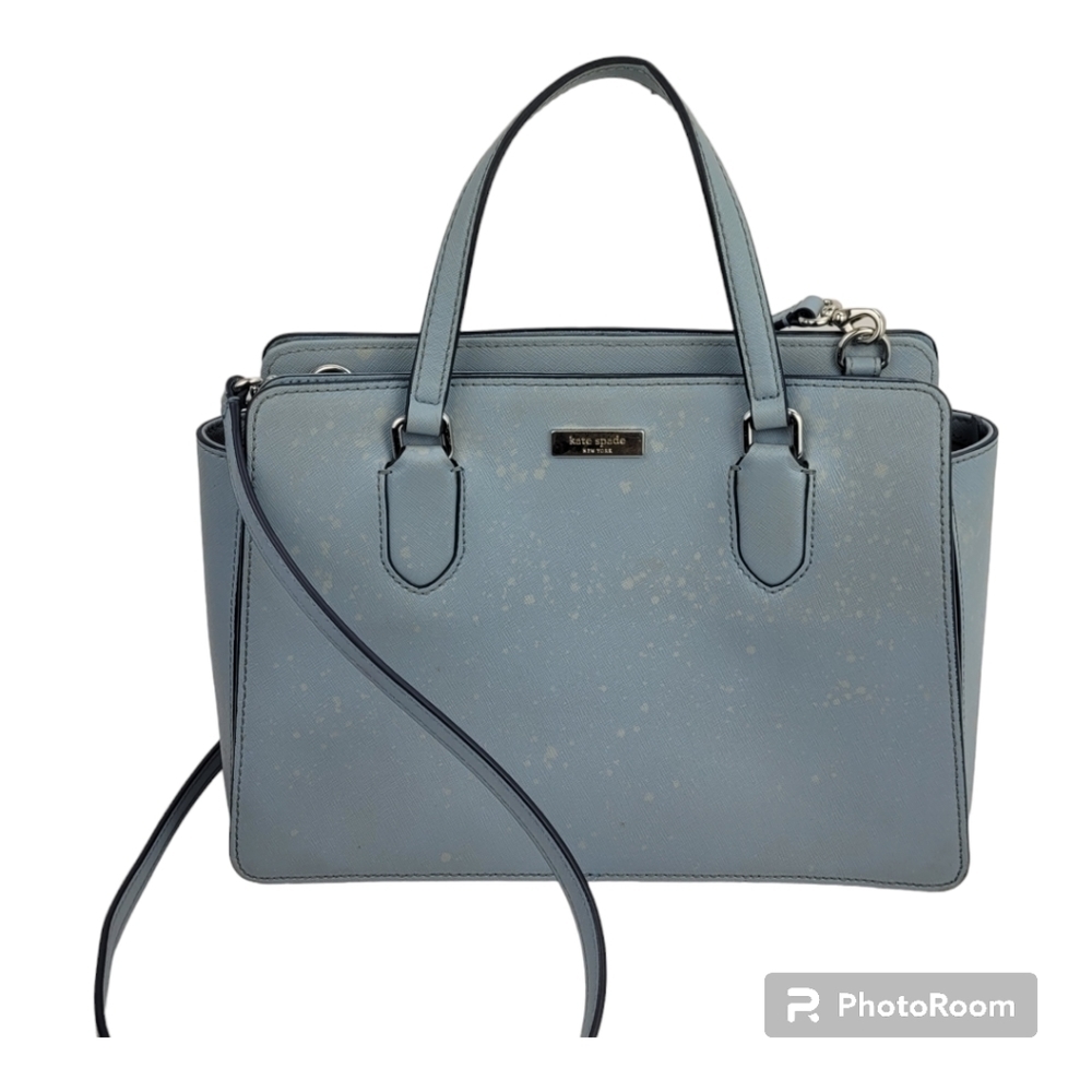 KATE SPADE Laurel Way Satchel Baby Blue Purse
